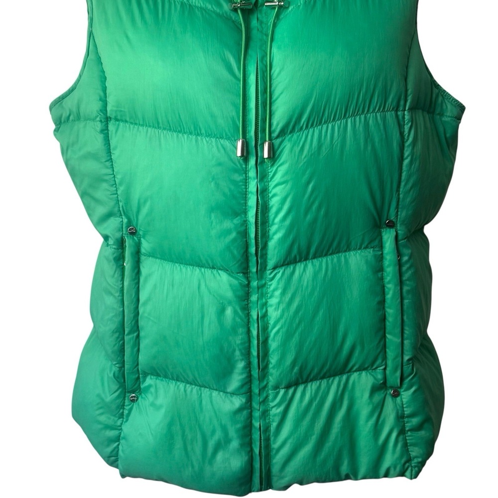Lauren Ralph Lauren Down Fill Kelly Green Puffer Vest Preppy Golf Outdoors XS - Picture 4 of 11